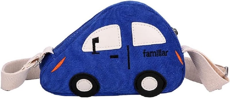 Suillty Kids Toddlers Cute Mini Car Shape Crossbody Bag Little Boys Girls Small Coin Purse Wallet Shoulder Handbags - Image 1